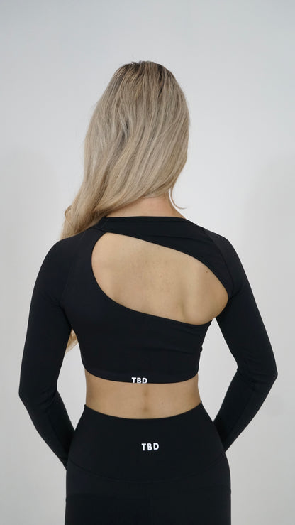 Booked & Blessed Long Sleeve Crop
