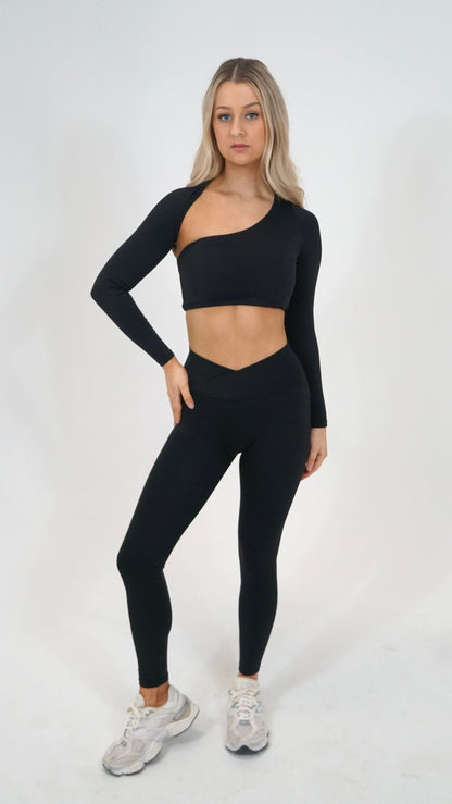 Booked & Blessed Long Sleeve Crop